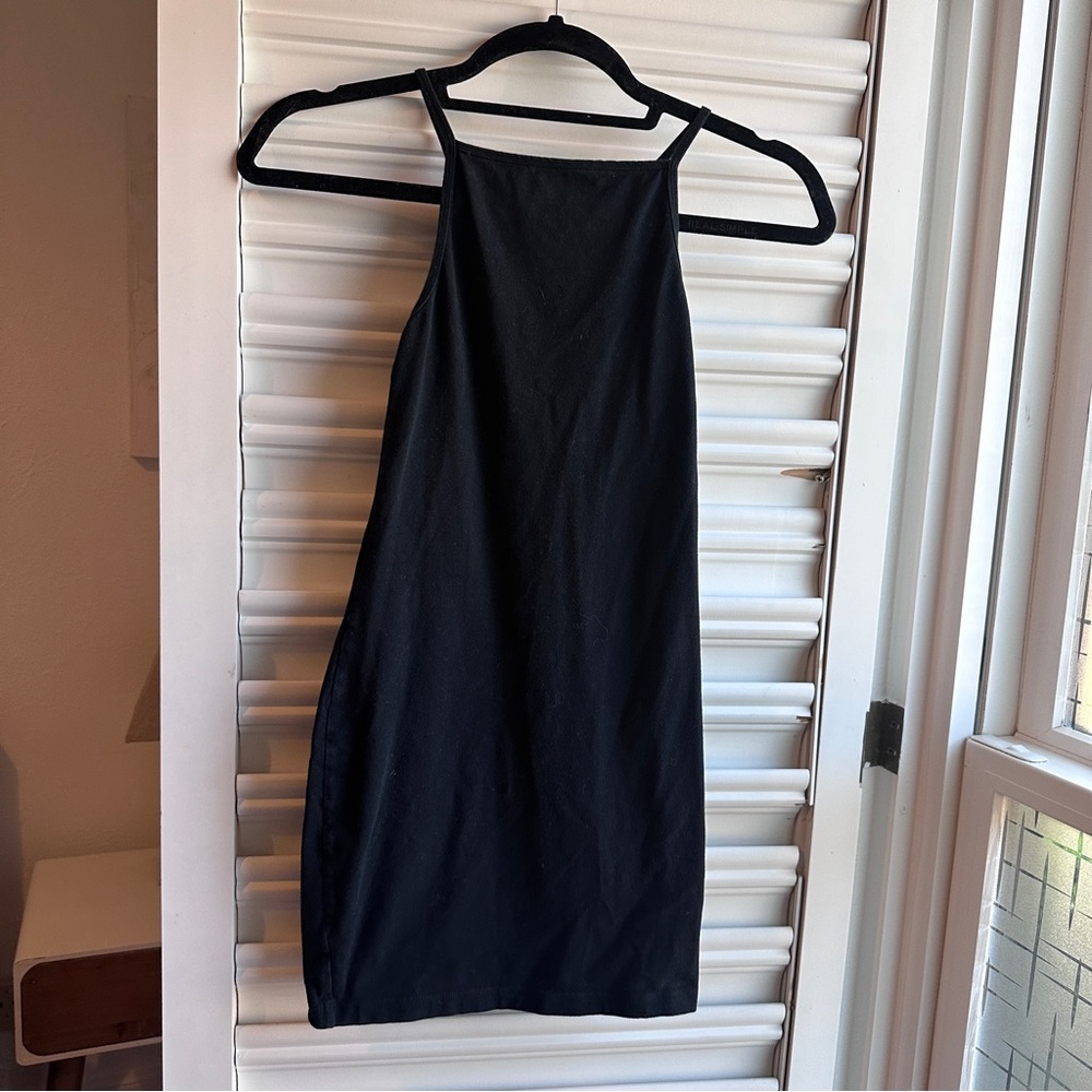 American‎ Apparel black mini dress